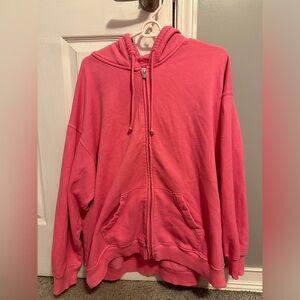 hollister zip up size large